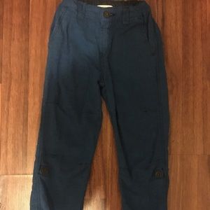 H&M Toddler Boy Linen Roll Up/Down Pant